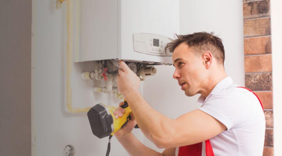 Local tankless water heater installation in Lime Ridge, WI